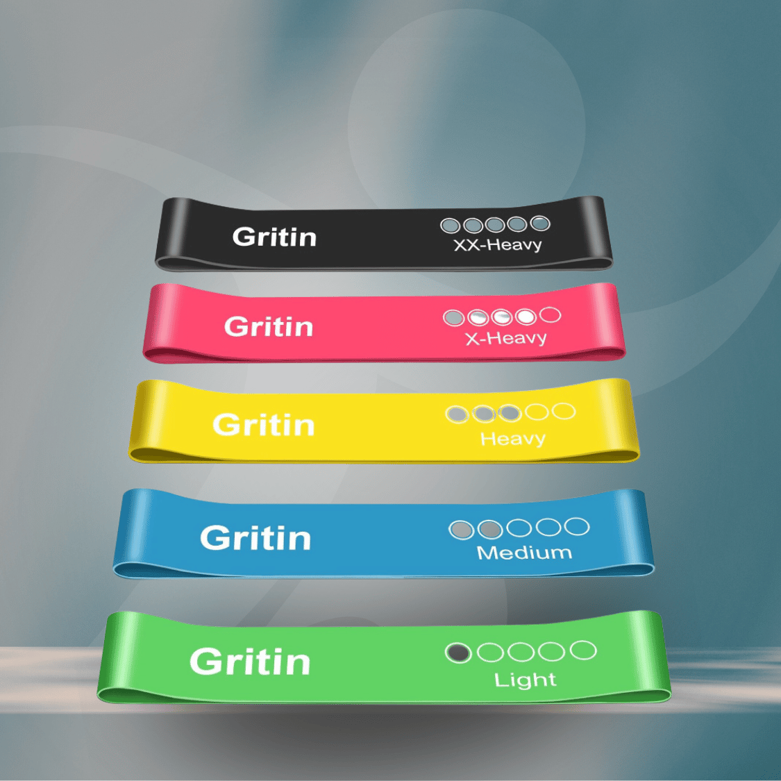 Resistance bands (Pack of 5)
